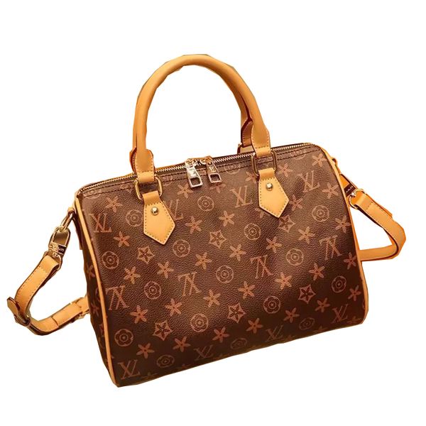 

fashion flower tote bag womens messenger travel classic style bags shoulder bags lady totes handbags speedy 30 cm with gold lock m41524