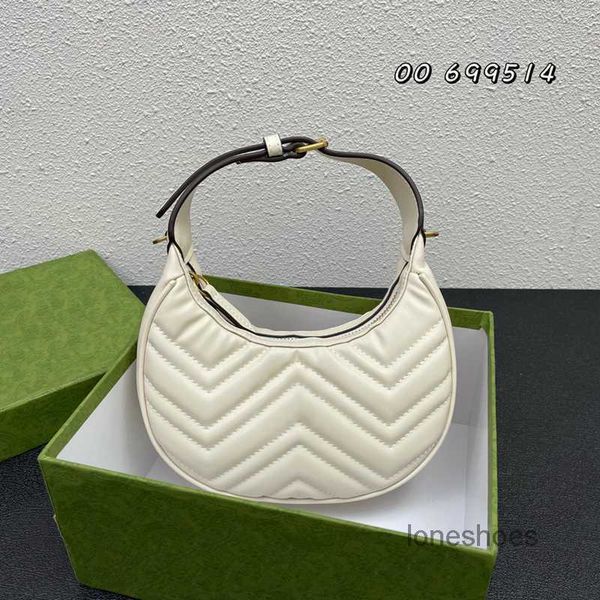 

evening bags fashion tote designer bags women handbags marmont half moon shoulder bag leather letters luxury ladies handbag wallet 2023 ori