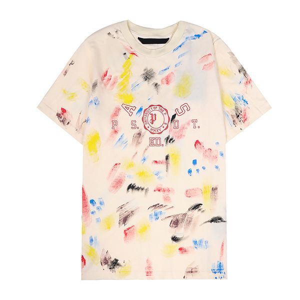 

designer t shirt men women tshirts fashion with letters print loose short sleeves tees 716, White;black