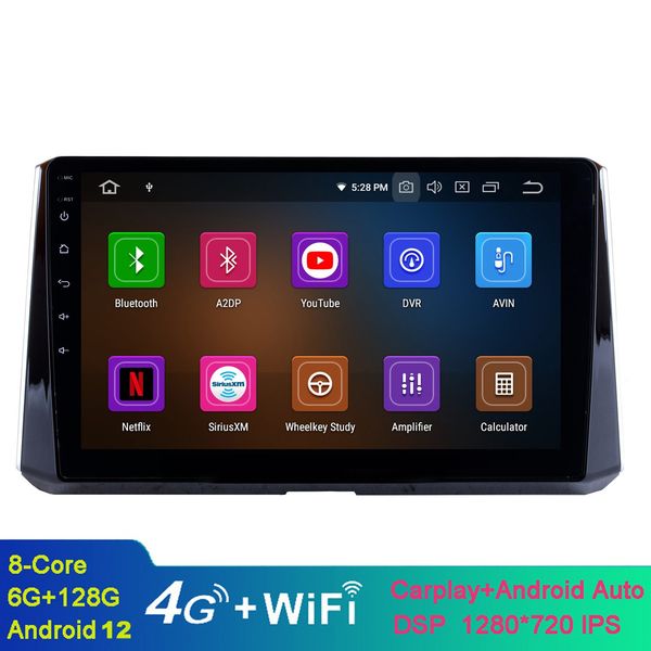 

10.1 inch android car video gps navigation system for 2019-toyota corolla with wifi bluetooth music usb aux support dab swc dvr