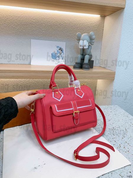 

boston bag speedy bandouliere 25 designer tote bags women handbag lassic multicolor fall with outside pocket luxury pollow