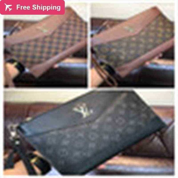 

wallets design m61698 113 clutch men women's wallet pochette voyage real leather vertical brazza purse luxury newspaper zippy zipper, Red;black