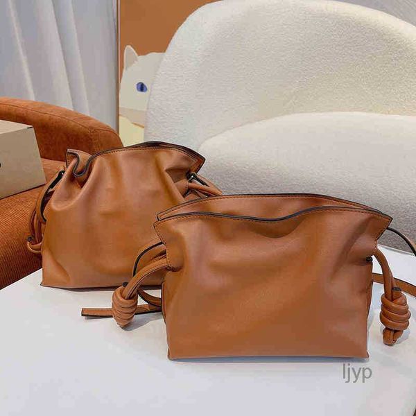 

evening bags drawstring lucky bag women handbag shoulder soft leather luxury designer brand crossbody female cloud bucket 2022