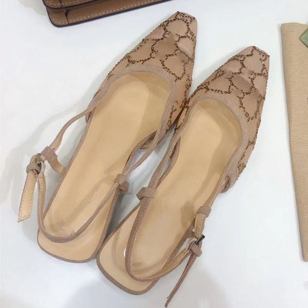

designer new 23ss dress shoes glitter women pumps crystal fashion brand sandals summer transparent womnes shoes heels, Black