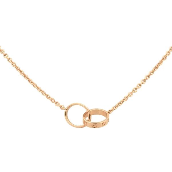 

bulk luxury necklace designer jewelry circle diamond pendant chains plated rose gold silver womens mens love charms custom designers jewelry