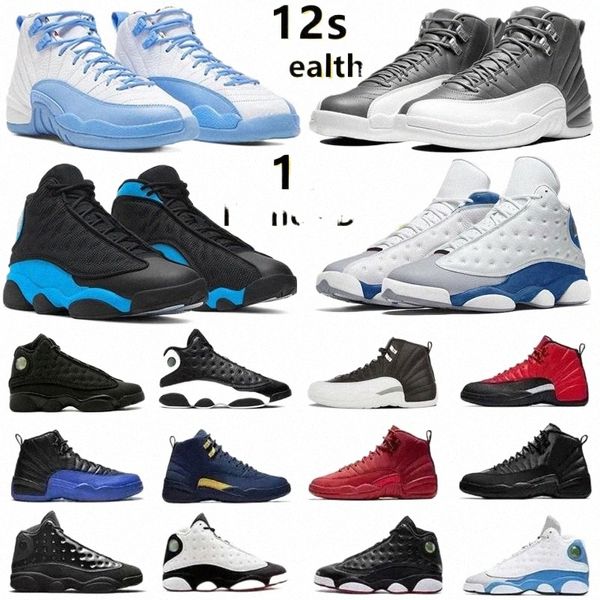 

13 12 mens basketball shoes 12s stealth unc hyper royal black taxi playoffs royalty 13s french university brave blue obsidian del sol men tr