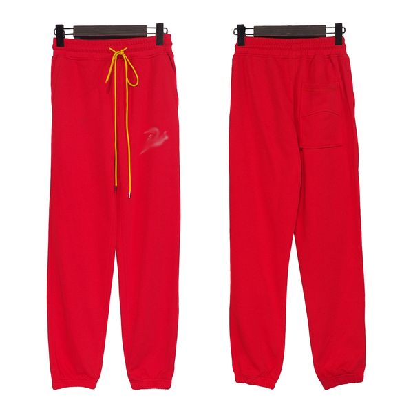 

mens pants streetwear sweatpants hip hop solid letter embroidery loose sports casual leggings f94z, Black