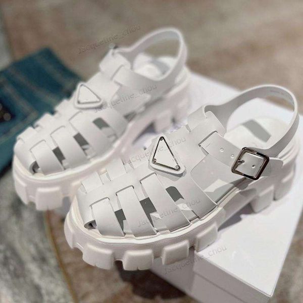 

sandals roman sandals platform sandal shoes designer fashion summer hollow real leather buckle gladiator size 35-41, Black