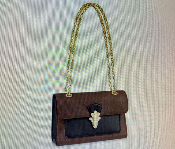 

2022 new black chain women leather handbags female package bag hand shoulder bag women bag frame