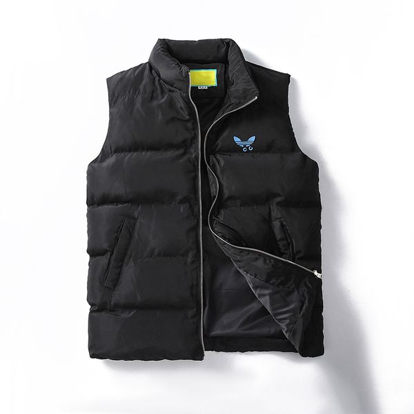 

fashion men vest down cotton waistcoat designer mens and women's sleeveless jacket puffer autumn winter casual coats couples vests keep, Black;white