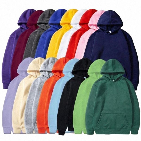 

men's hoodies & sweatshirts harajuku ms brand woman hoodie 17 color casual autumn winter fleece hip hop hoody sweat femme clothing a6r, Black