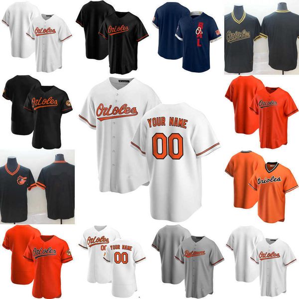 

2022 custom jersey baltimore''orioles''mens women youth 8 cal ripken jr. 16 trey mancini 19 chris davis 6 ryan mountcast, Blue;black
