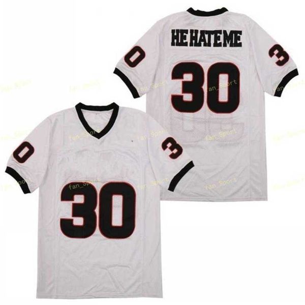 

30 rod smart las vegas outlaws he hate me white sj l football jersey stitched patches game jerseys embroidered, Black