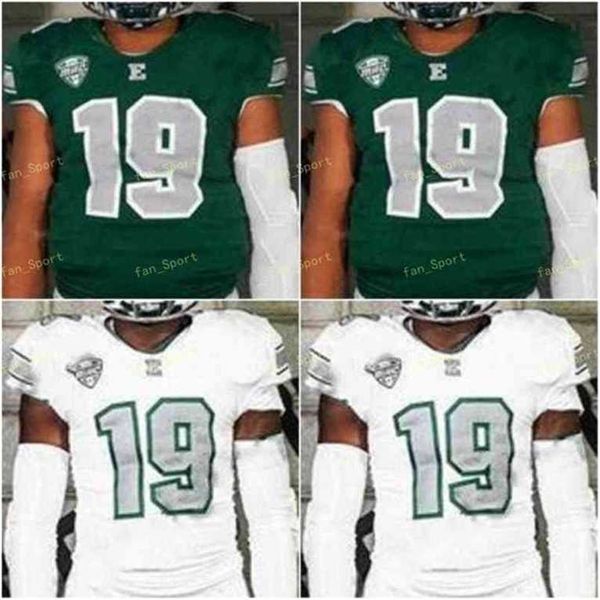 

ncaa college jerseys emu eastern michigan eagles 5 shaq vann 7 isaac stiebeling 8 line latu 9 mike glass iii 11 isaac holder custom football, Black