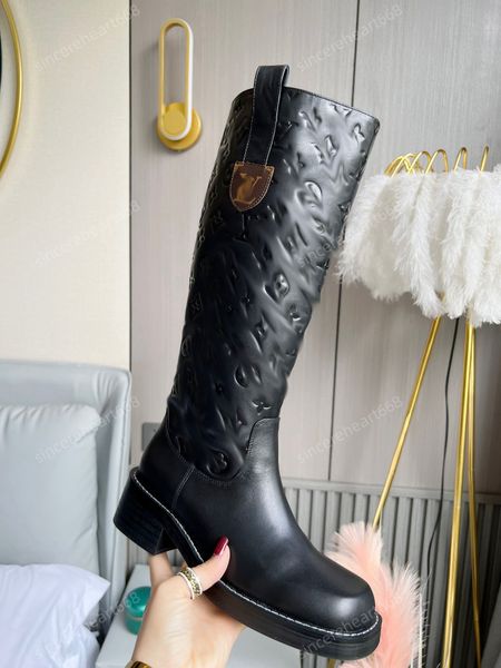 

boots knitted sock over knee-high tall stiletto boots stretch, Black
