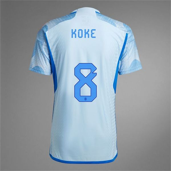 

2022 2023 spain soccer jersey pedri ferran torres morata gavi football shirt ansu fati koke azpilicueta men kids world cup national team uni, Black;yellow