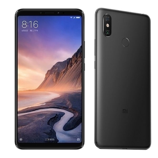 

Original New Xiaomi Mi Max 3 4G LTE Cellphone 6GB RAM 128GB ROM Snapdragon 636 Octa Core Android 6.9" Full Screen 12.0MP AI Fingerprint ID Face 5500mah Smart Mobile 66