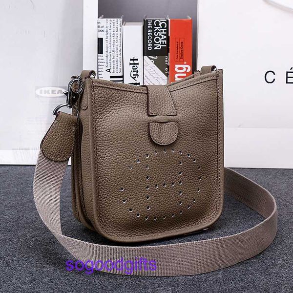 

womens shoulder handbags herme genuine leather evelynn designer bags bag leather women's bag light luxury mobile high end mini shoulder