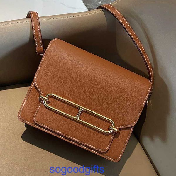 

womens roulis's designer herme bags genuine leather with strap shoulder handbags 2022 fire pig nose bag evercolor leather manual wax su
