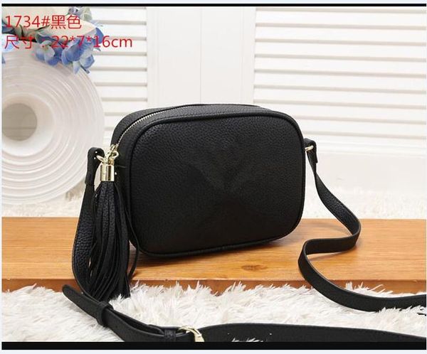 

designer wallet luxury shoulder bag women crossbody soho bag disco handbags fringed messenger bags purse 22cm 1734#haoh