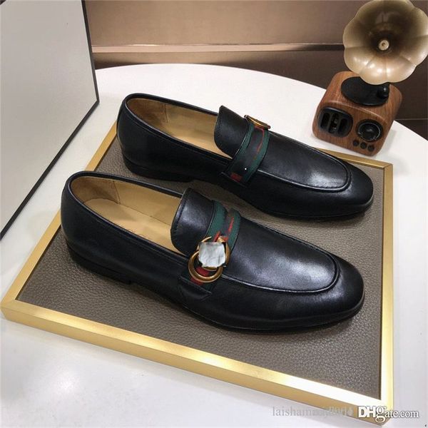 

original men's dress shoes oxfords british formal business dress shoes luxury italian handmade full grain leather shoe bullock craft, Black