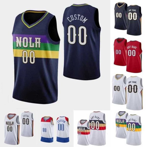

2022-23 custom printed new season basketball jersey 11 daniels 1 williamson 3 cj 14 brandon mccollum ingram 17 jonas valanciunas 22 larry na, Black;red