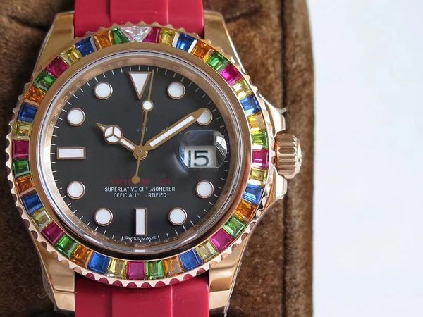 

neutral watch automatic mechanical watches 40mm men wristwatch stainless steel case life waterproof fashion wristwatches montre, Slivery;brown