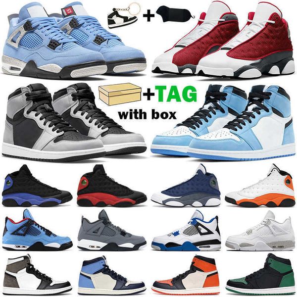 

men women basketball shoes jumpman 1s shadow 2.0 hyper royal 4s university blue white oreo black cat 13s red flint mens sneakers