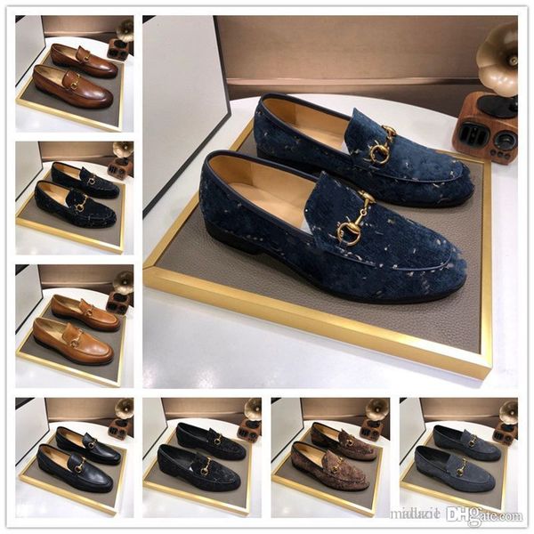 

3a dress shoes loafers shoe for men slip on flats genuine leather shoes casual man breathable moccasins mens drive shoes, Black