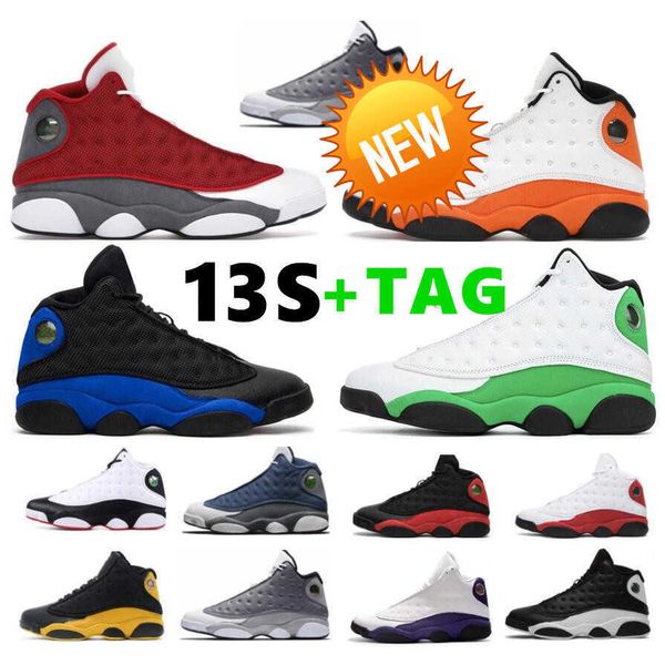 

2022 brave blue basketball shoes 13 obsidian powder blue white gym red flint 13s starfish black hyper royal luky green bred atmosphere grey