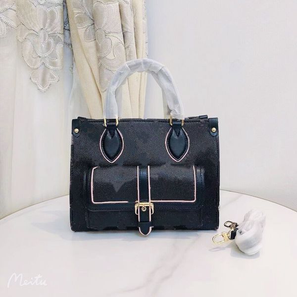 

ladies handbag designer purse luxury chain with interior leather fashion classic heat high size 25-19-15cm, Red;black