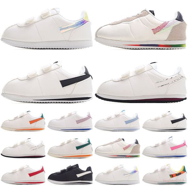 

2022 designer cortez classic basic running shoes triple black white university blue red forrest gump nylon light bone amarillo spring pack