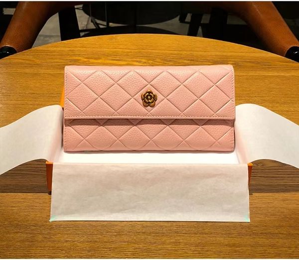 

brand fashion wallets women's and men's leather rhomb large capacity long wallet for woman retro first layer cowhood multi-functio, Red;black