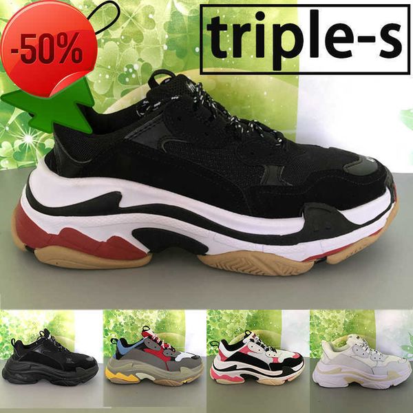 

casual shoes basketball shoes paris triple-s platform men casual shoes triple black white red cream yellow beige green gym blue fashion wome