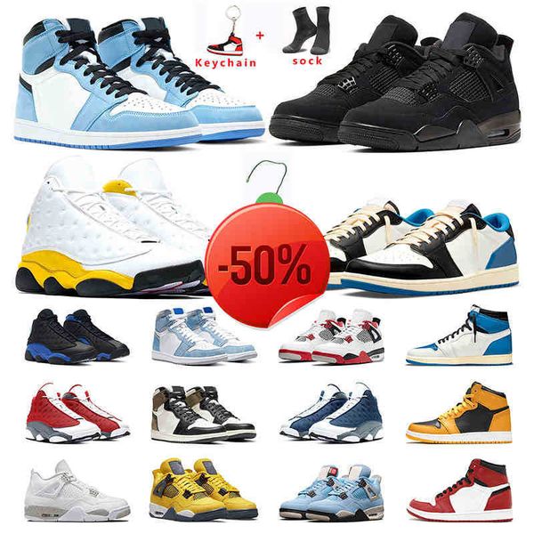 

men basketball shoes 1s university blue 4s white oreo sail black cat 13s fire red flint hyper royal gold women mens sports sneakers trainers