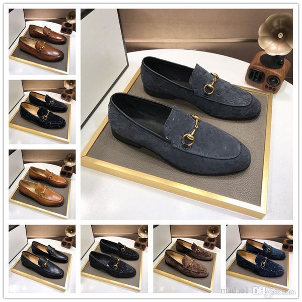 

3a men's g leather formal dress shoes lace up designer luxury dress shoes oxfords fashion retro elegant work footwear men dresses shoe, Black