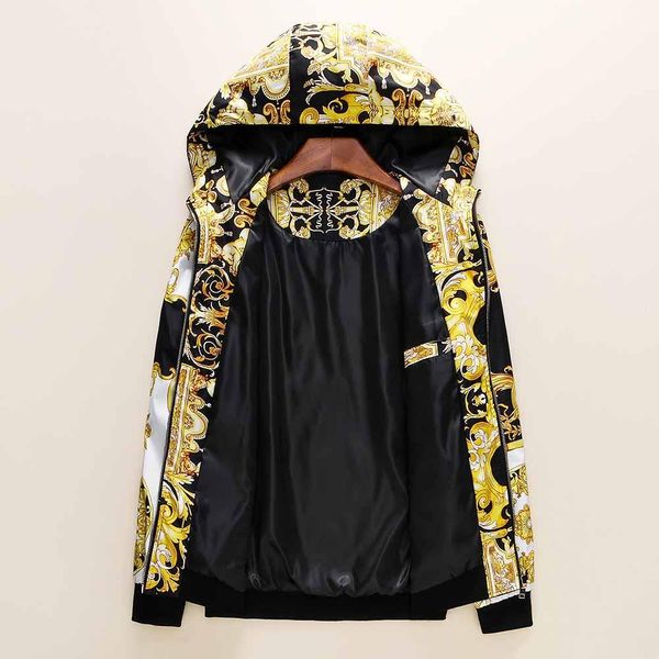 

men's jackets fashion clothing men women printed hoodie jacket mens designer outerwear autumn stylist man coats size m-xxxl ibqe, Black;brown