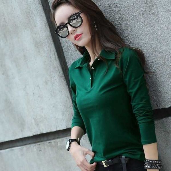 

women's t-shirt 50% cotton t shirt woman summer fashion long sleeve t-shirt woman korean style shirt 2021 new women shirts t220926, White