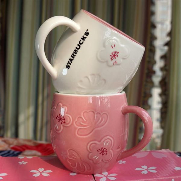 

12oz starbucks cup luxury cups couple ceramic mugs with spoon and coaster morning mug milk coffee tea breakfast valentines day275i