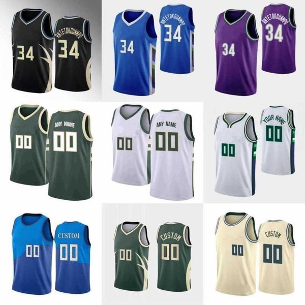 

giannis antetokounmpo jrue holiday custom basketball jerseys bobby portis jr khris middleton brook jersey lopez pat connaughton grayson alle, Black;red