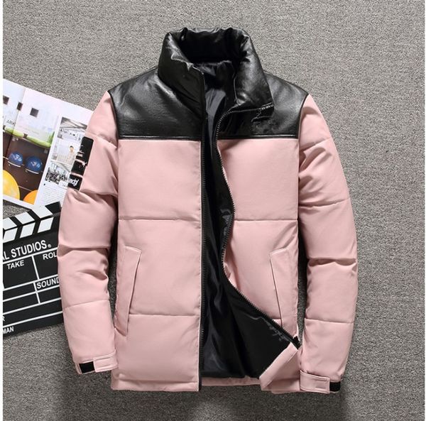 

designer down jacket mens winter coat hiking parka womens letter puffer jacket stand collar waterproof warm long sleeve parkas winterjacke, Black