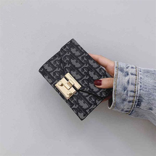 

short wallet women's small d family online red fashion mini zero handbag311n, Red;black