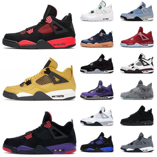 

ing selling 4 4s jumpman basketball shoes boots mens sports taupe haze black canvas red metallic pure money gs motorsport womens sneakers sp