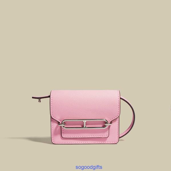 

womens roulis's designer herme bags genuine leather with strap shoulder handbags pig nose leather women's bag cute mini fashion li