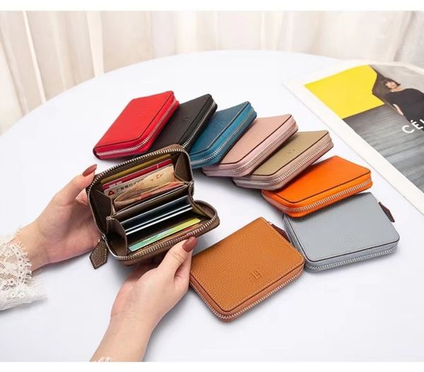 

he03 designer wallets men fashion luxury brand purses women's exquisite short style h home togo leather wallet zipper simple two fold b, Red;black
