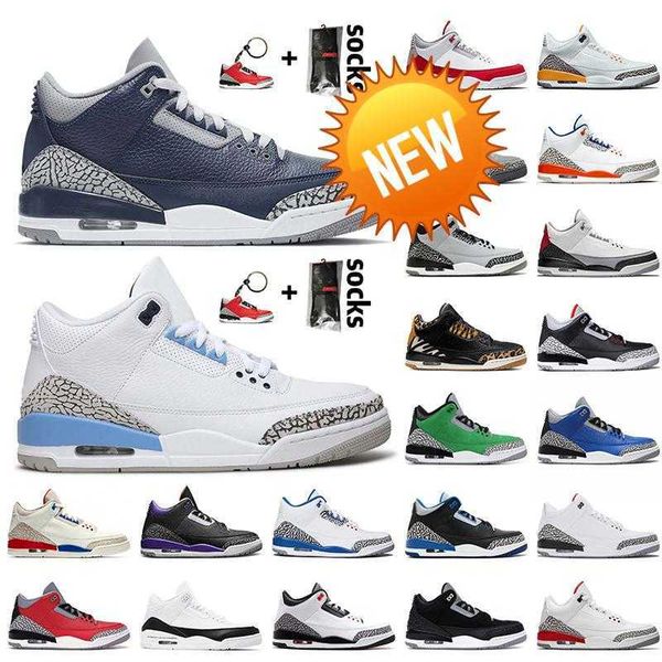 

jumpman 3 3s mens basketball shoes 2022 georgetown midnight navy unc laser orange red cement cool grey varsity royal tinker hatfield