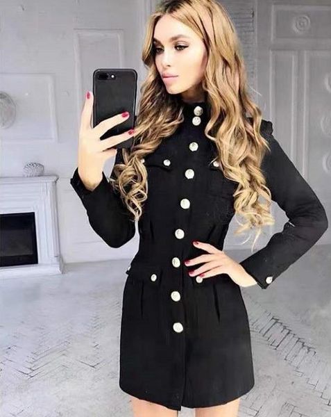 

women's jackets women winter coats women outerwear clothing for womens trench coat polyester cashmere windbreaker clothes size s-xxl, Black;brown