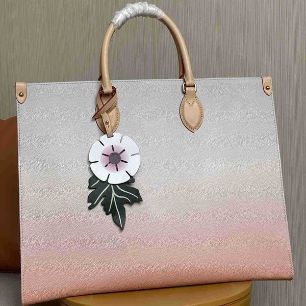 

designers fashion bag clover pattern gradient color large capacity