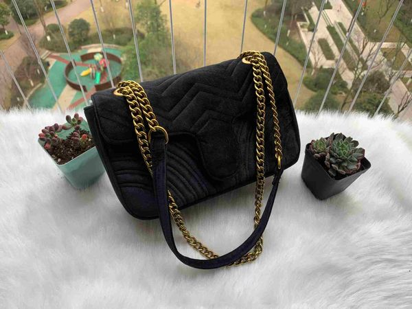 

2022 new arrived luxury handbags women bags designer small messenger velour bags feminina velvet girl bag come with dust bag frame