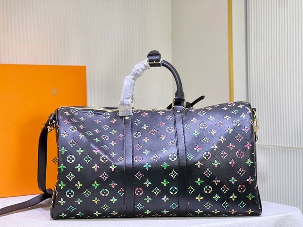 

designer men and women travel bag soft large-capacity outdoor leisure hand luggage travel single shoulder